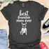 Best frenchie mom ever - V1 - The Greeting Card T-Shirt